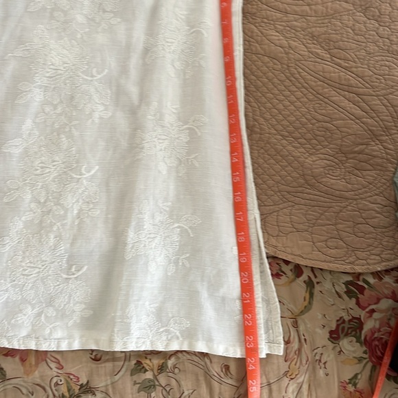 April Cornell White Angel Linen Tunic NWT - Picture 10 of 10